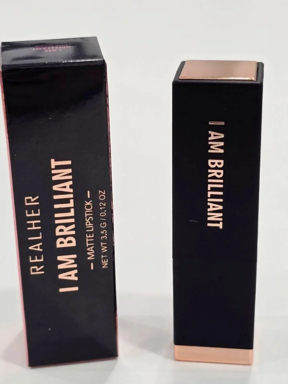 RealHer ✦ Pink Mauve Matte Lipstick ✦ Vegan Cruelty‑Free Hydrating Formula NWT